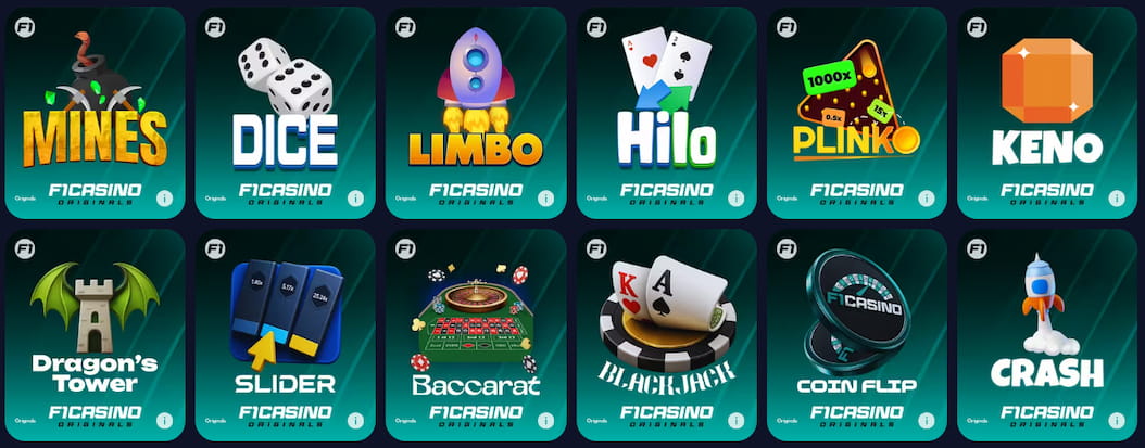 F1 Casino Spiele